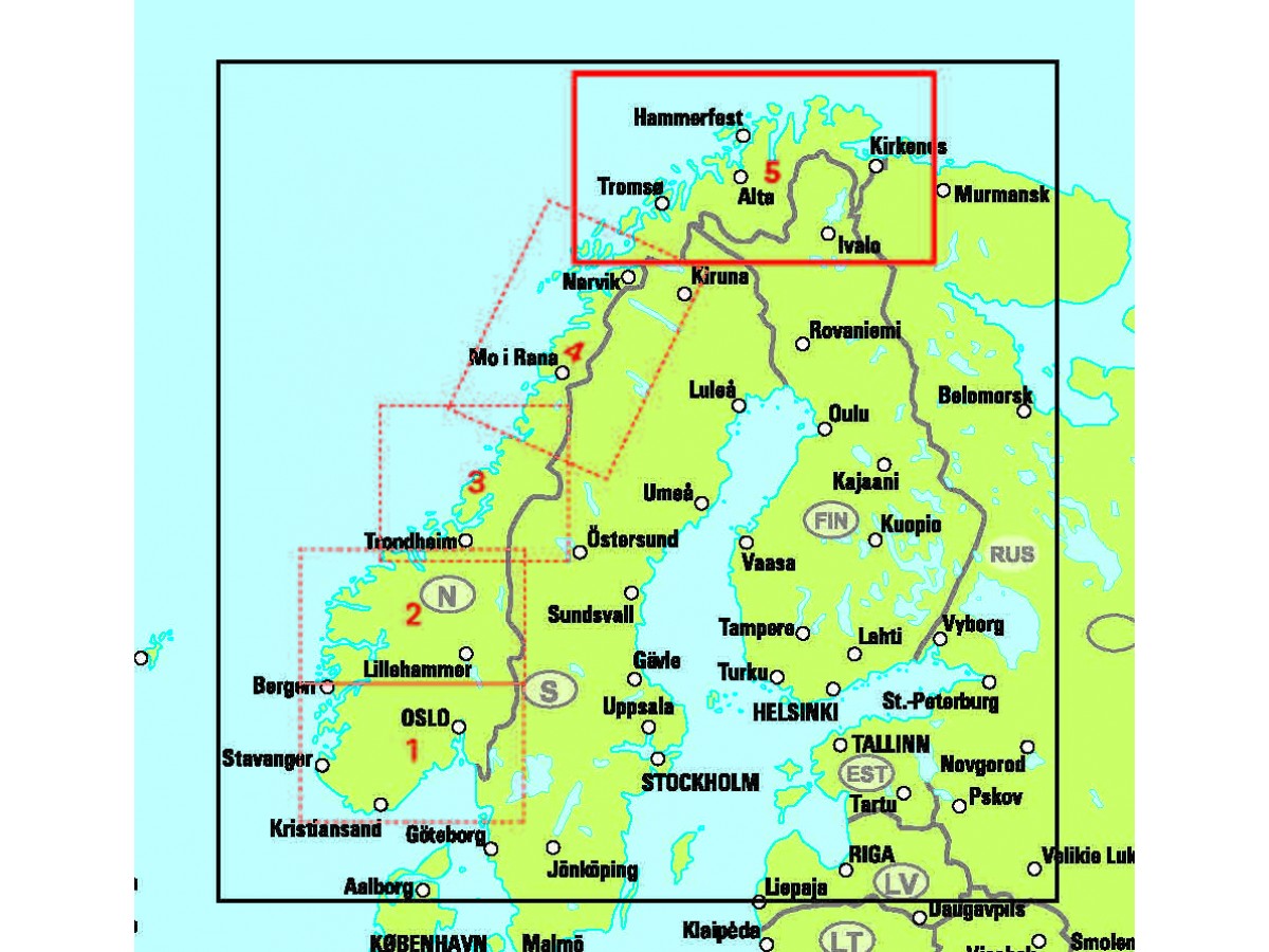 Norra Norge Karta | Karta 2020